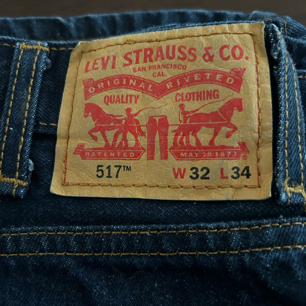 Levi 517 Bootcut Jeans 32x34 - image 2
